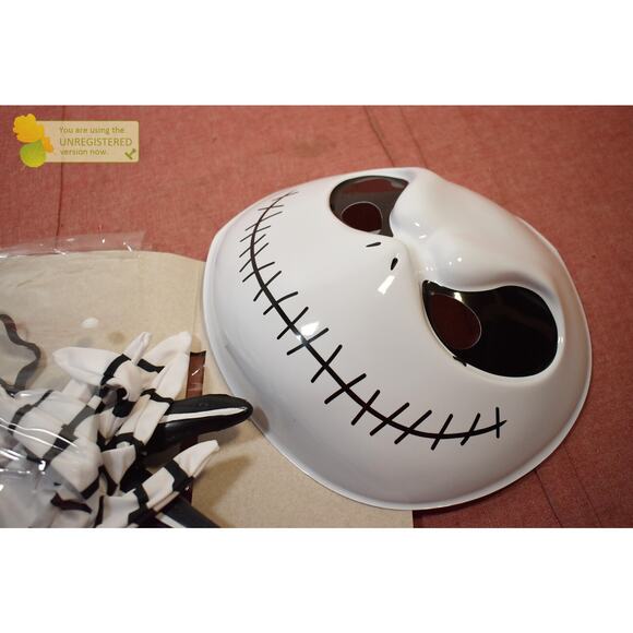 Halloween Adult Jack Skellington Nightmare Before Christmas Costume OSFM* - Picture 4 of 9